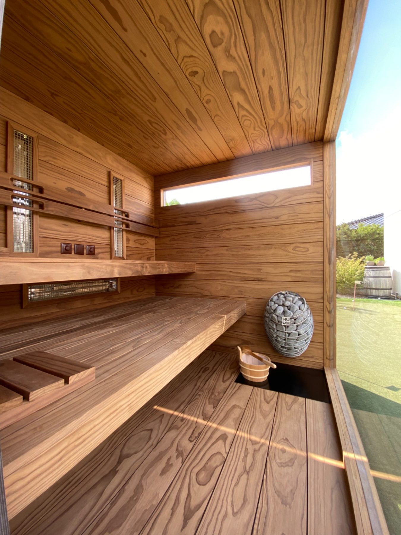 Sauna Kotka — presklenie