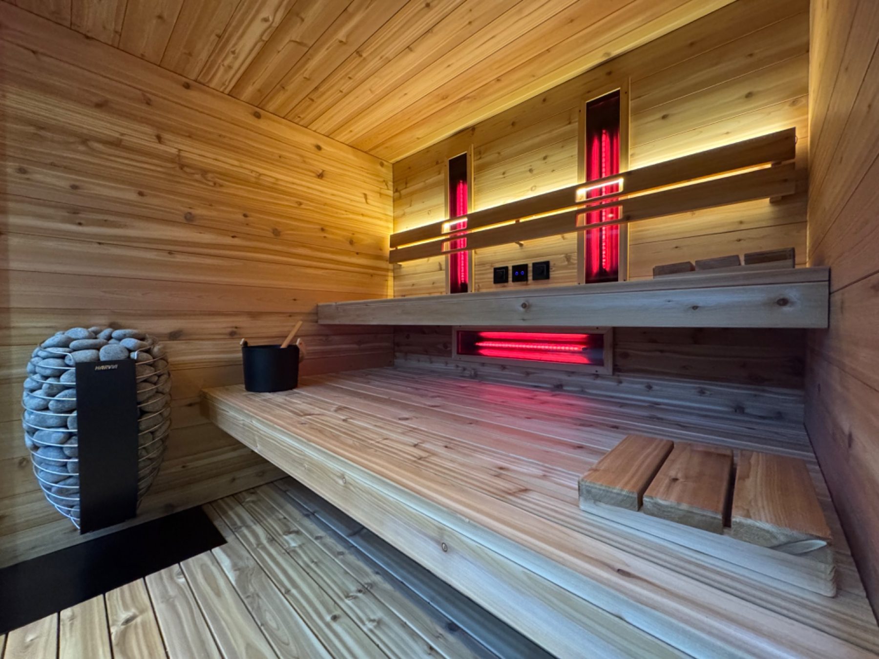 Sauna Kotka — v prostredí