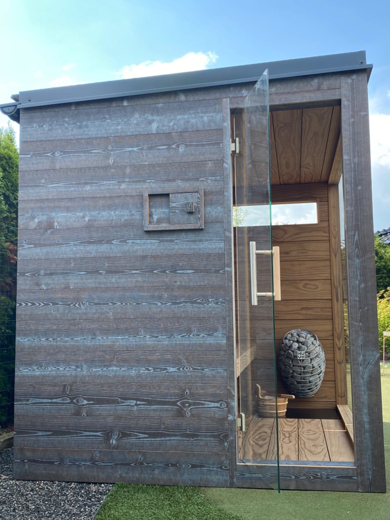 Sauna Kotka — lavice