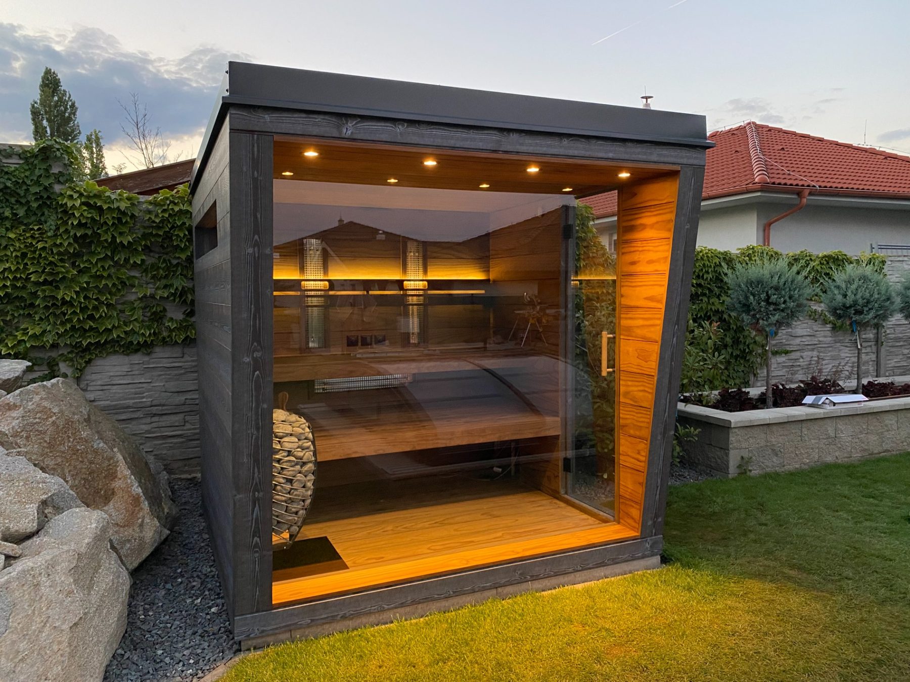 Sauna Daros — exteriér